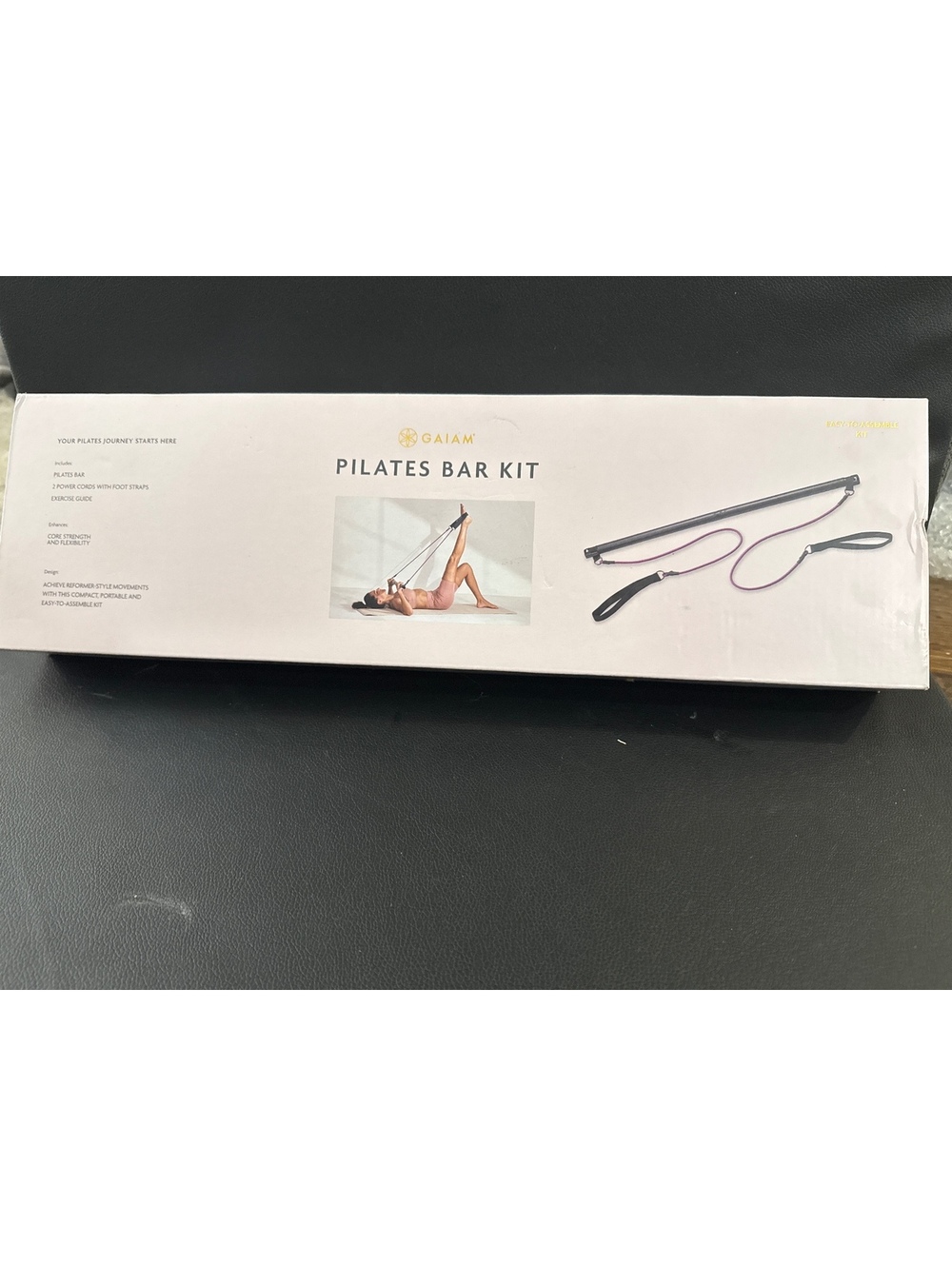 Gaiam Pilates Bar Kit with Resistance Bands